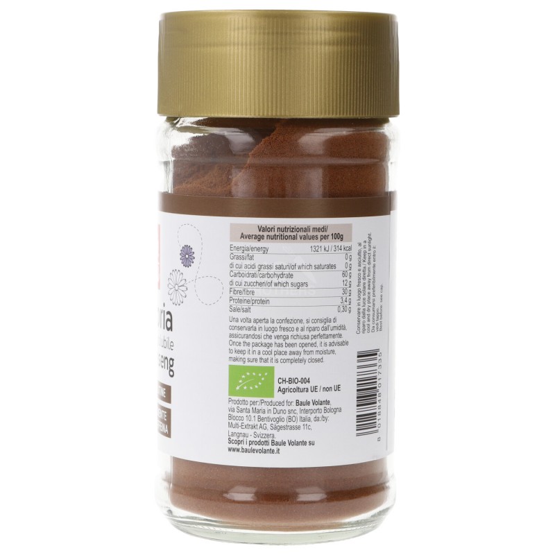 Cicoria tostata solubile con Ginseng