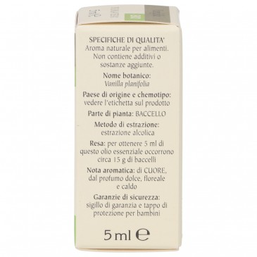 VANIGLIA O.E. 5ML FLORA VANIGLIA O.E. 5ML FLORA