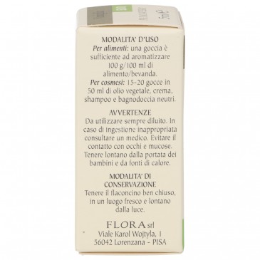 VANIGLIA O.E. 5ML FLORA VANIGLIA O.E. 5ML FLORA