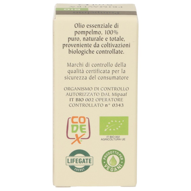 POMPELMO OLIO ESSENZIALE BIOLOGICO 5ML FLORA