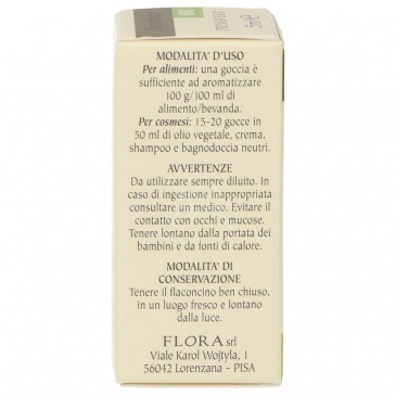 POMPELMO OLIO ESSENZIALE BIOLOGICO 5ML FLORA POMPELMO OLIO ESSENZIALE BIOLOGICO 5ML FLORA