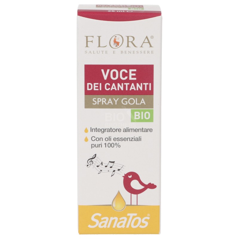 VOCE DEI CANTANTI 25ML FLORA