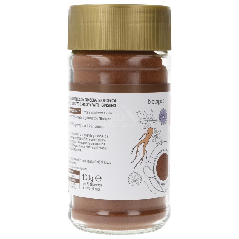 Cicoria tostata solubile con Ginseng