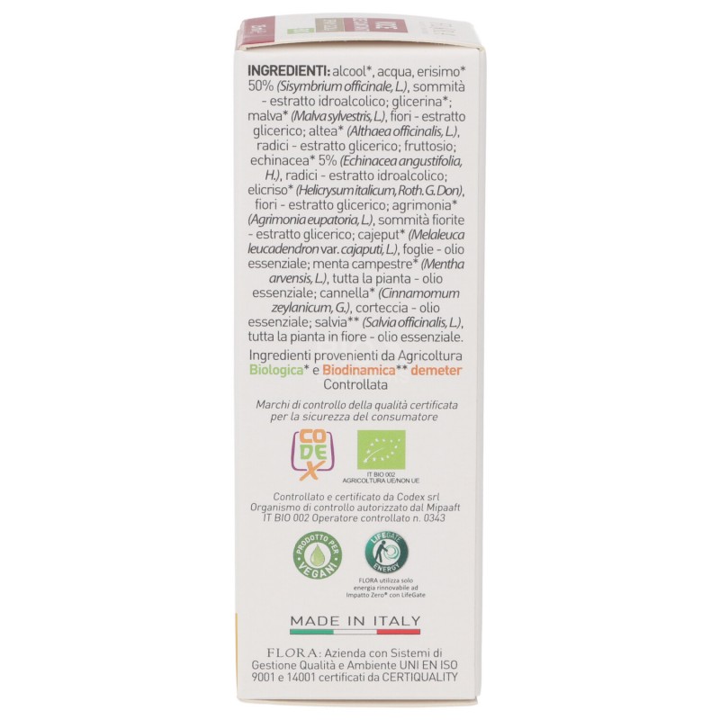 VOCE DEI CANTANTI 25ML FLORA