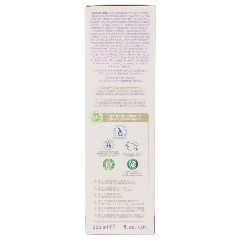 CREMA FLUIDA ZETA FREE 200ML FLORA