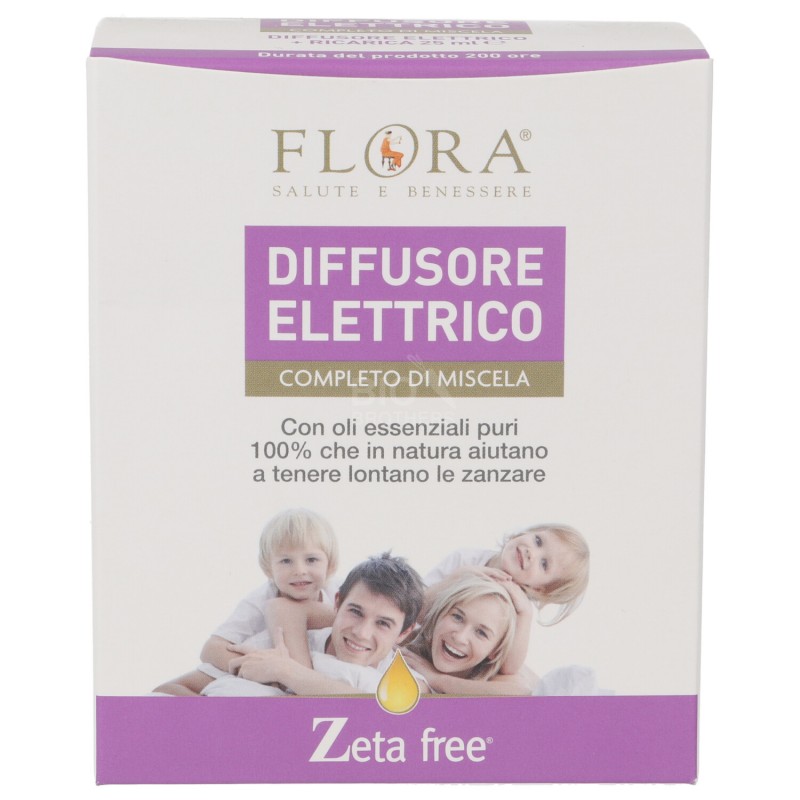KIT DIFFUSORE ZETAFREE COMPLETO FLORA