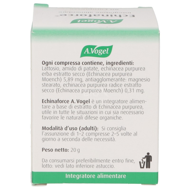 ECHINAFORCE COMPRESSE 80G