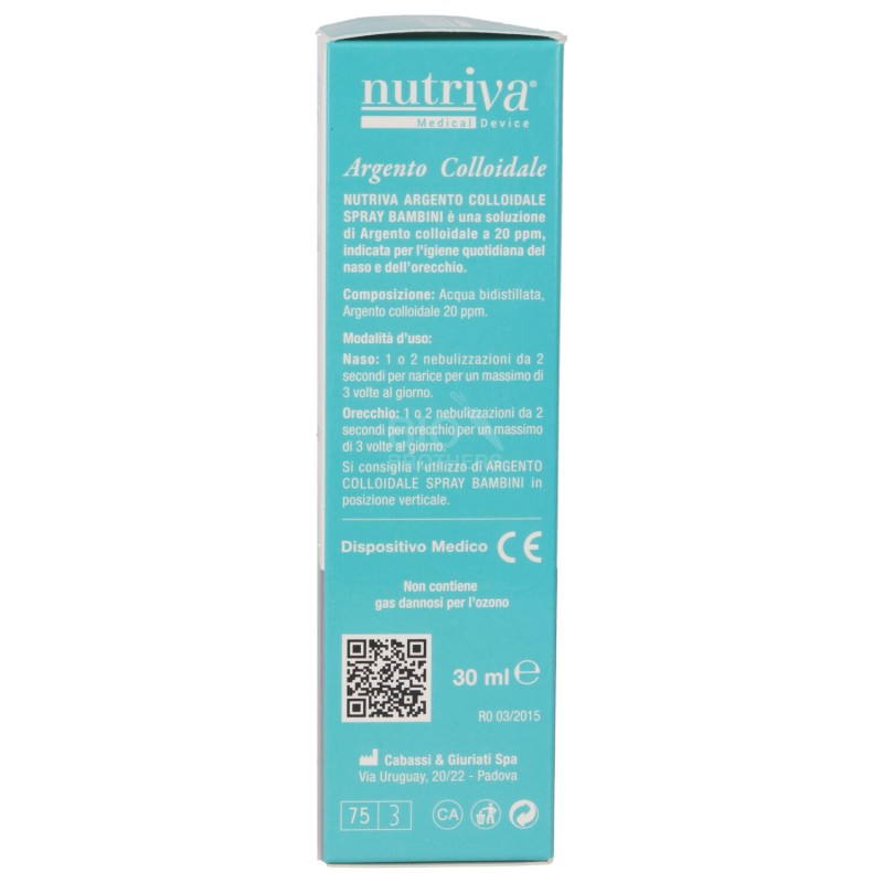 ARGENTO COLLOIDALE SPRAY BAMBINI 30ML