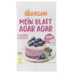 GELATINA IN FOGLI AGAR AGAR 2PZ BIO VEGAN