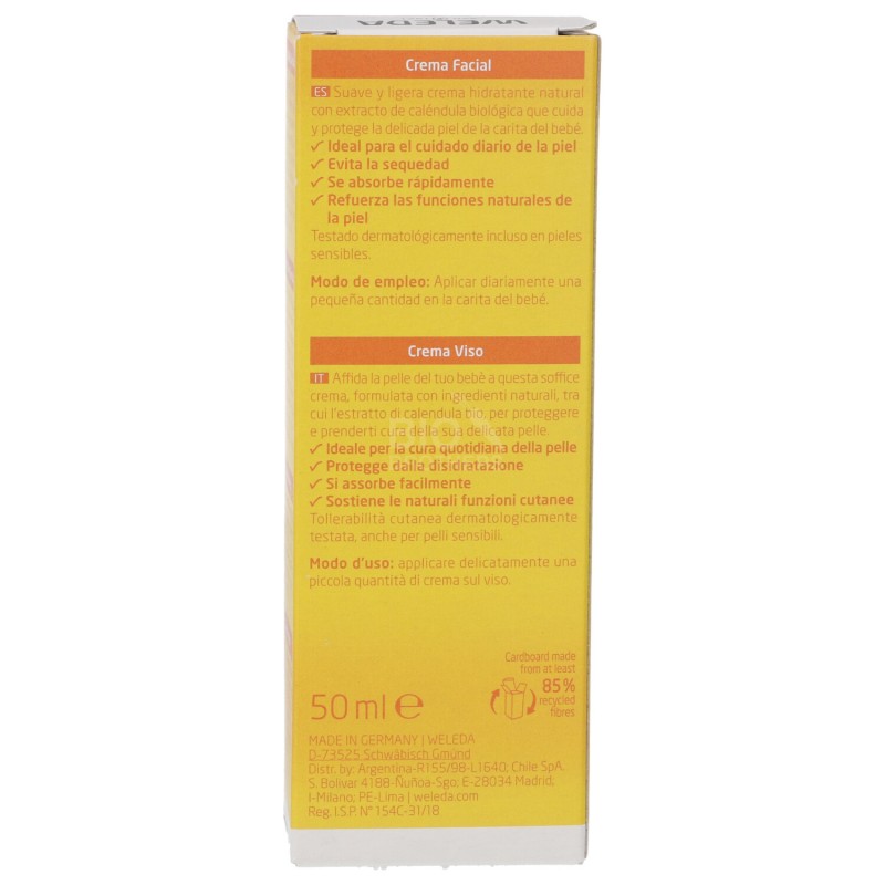CREMA VISO CALENDULA 50ML WELEDA