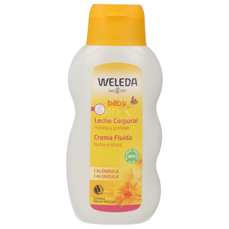 Crema Fluida Baby alla Calendula nutre e idrata