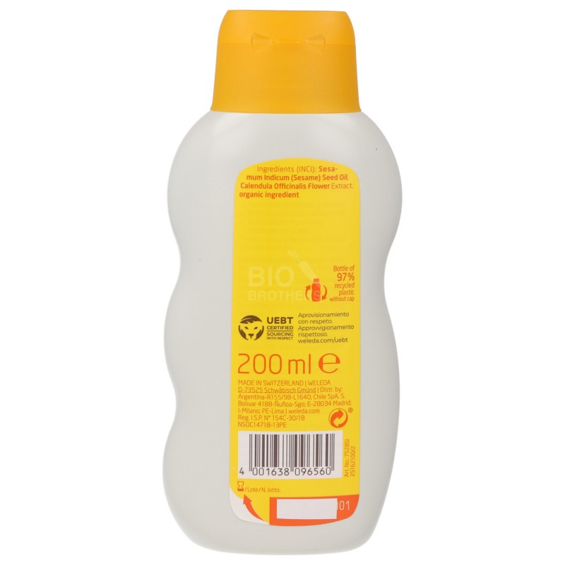 Olio Baby extra Delicato alla Calendula