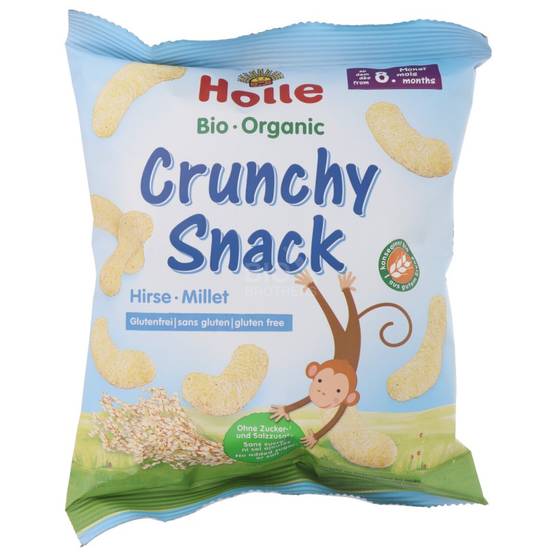 Crunchy Snack 100% Miglio Senza Glutine da 8°mese
