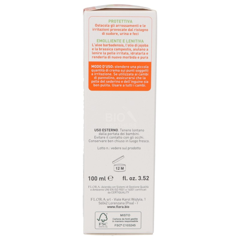 CREMA ANTIROSSORE BIMBIO 100ML FLORA