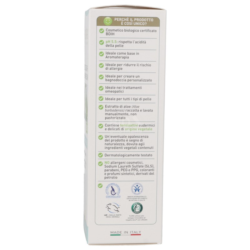 BAGNODOCCIA DELICATO ALOE 200ML FLORA