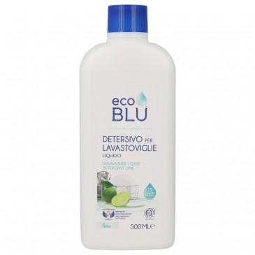 DETERSIVO PER LAVASTOVIGLIE LIQUIDO AL LIME 500ML ECOBLU DETERSIVO PER LAVASTOVIGLIE LIQUIDO AL LIME 500ML ECOBLU