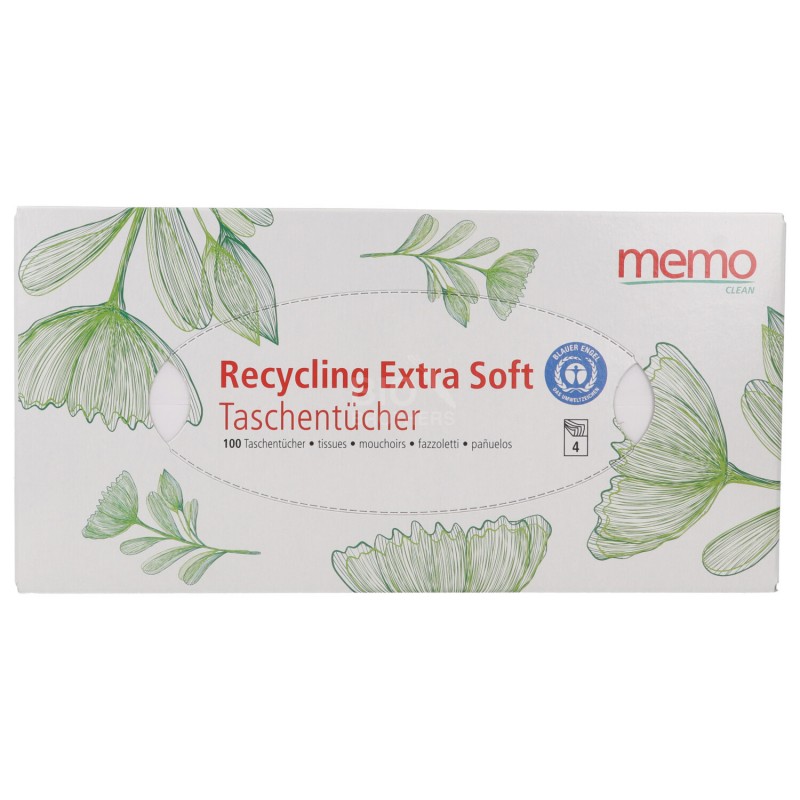 MEMO BOX FAZZOLETTI RECYCL. EXTRA SOFT