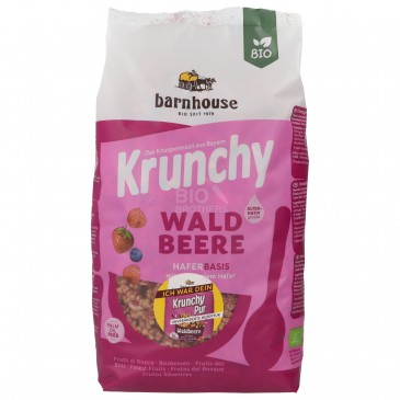 GRANOLA KRUNCHY PUR FRUTTI DI BOSCO BIO CONFEZIONE GRANDE 750G BARNHOUSE GRANOLA KRUNCHY PUR FRUTTI DI BOSCO BIO CONFEZIONE GRANDE 750G BARNHOUSE