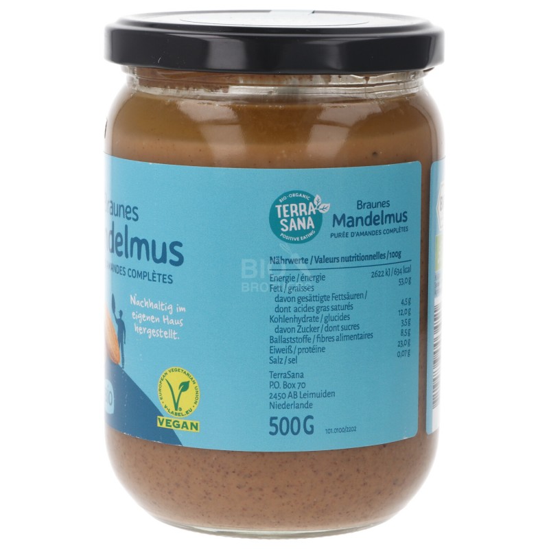 Crema di Mandorle Bio Vegan vaso grande
