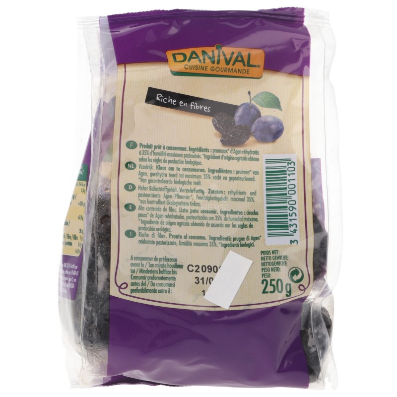 PRUGNE D'AGEN 250G DANIVAL