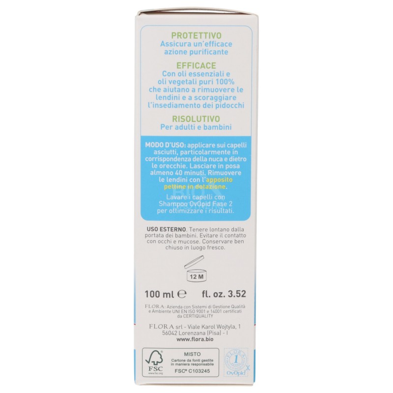 OLIO FASE 1 125ML FLORA