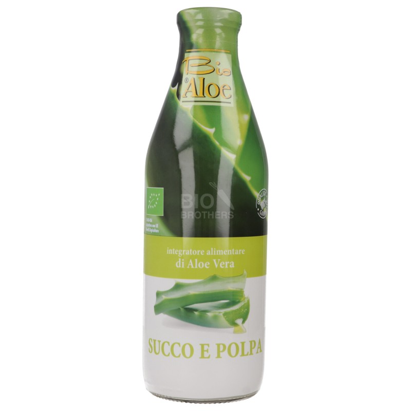 SUCCO POLPA DI ALOE 1L BIO ALOE