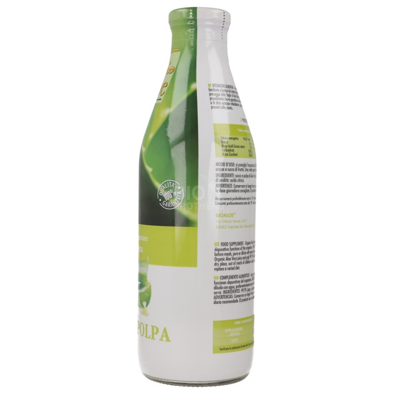SUCCO POLPA DI ALOE 1L BIO ALOE
