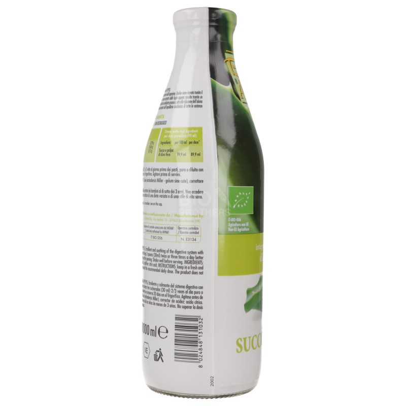 SUCCO POLPA DI ALOE 1L BIO ALOE