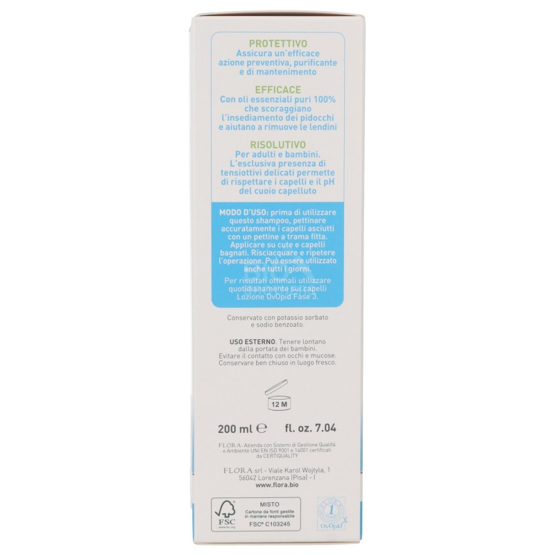 SHAMPOO FASE 2 200ML FLORA