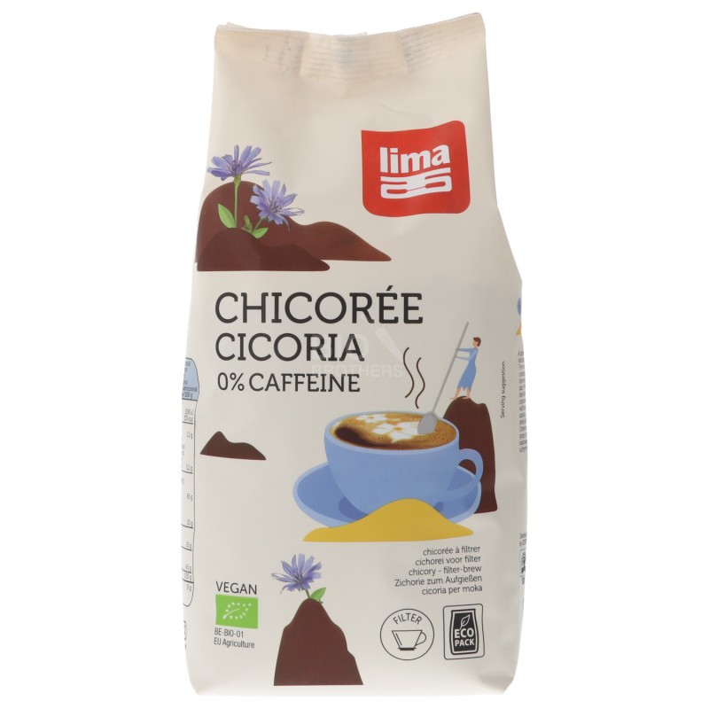 Cicoria tostata per moka o filtro 0% caffeina
