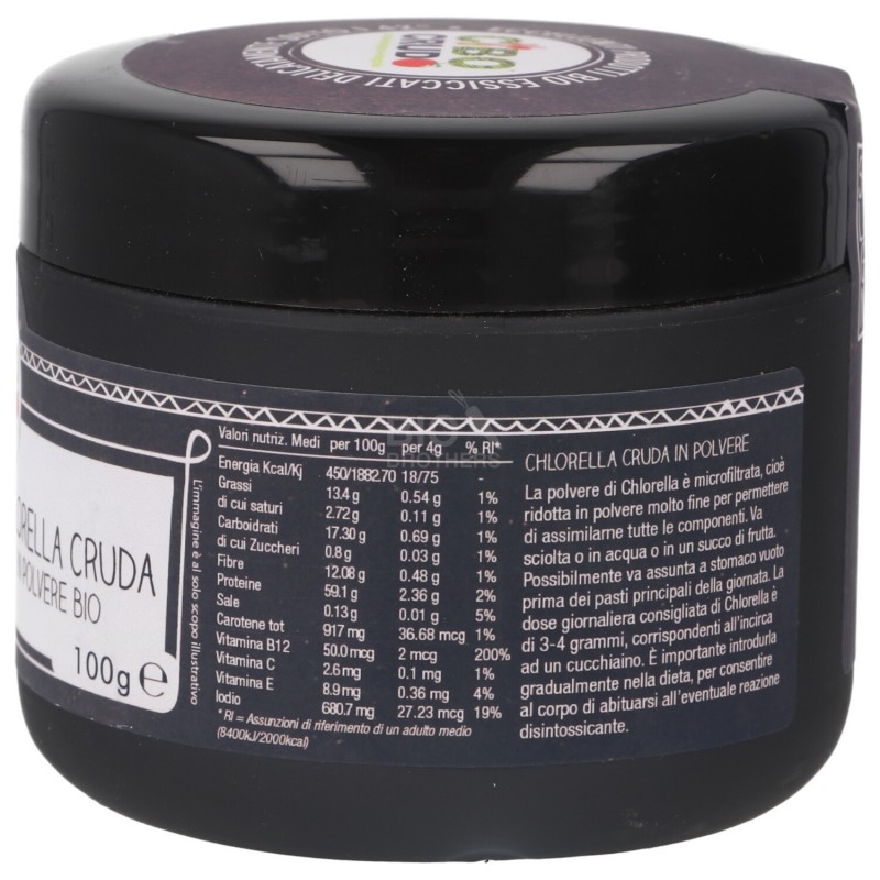 CHLORELLA PLV 100G CIBOCRUDO