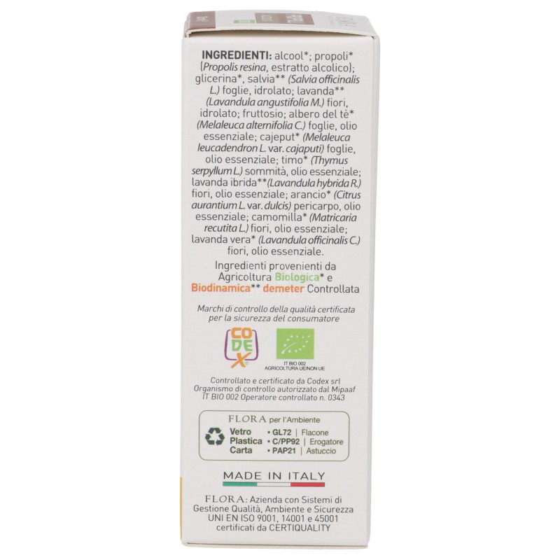 PROPOLI SPRAY SANATOS BIO 30ML FLORA