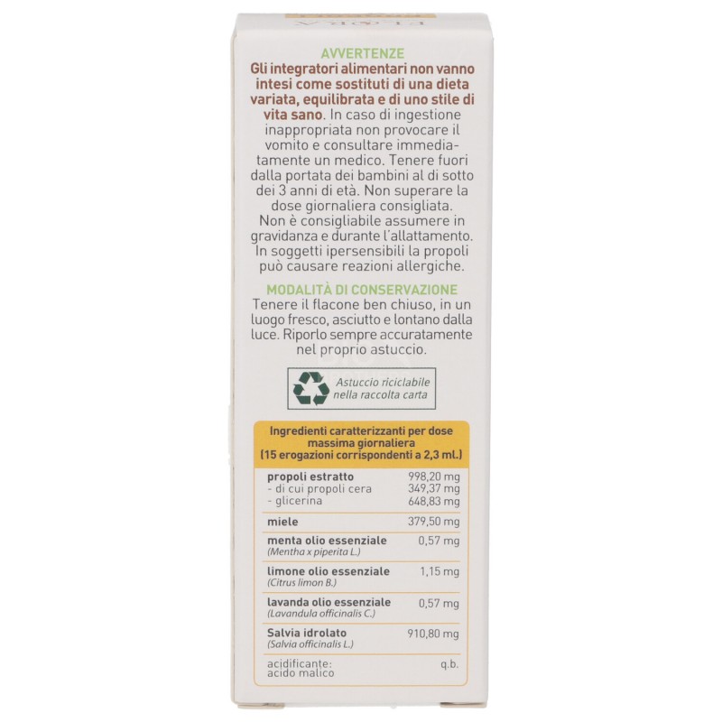 PROPOLI SPRAY SENZA ALCOOL 30ML