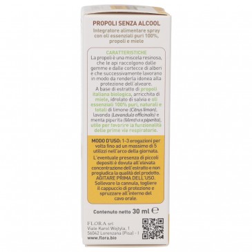 PROPOLI SPRAY SENZA ALCOOL 30ML PROPOLI SPRAY SENZA ALCOOL 30ML