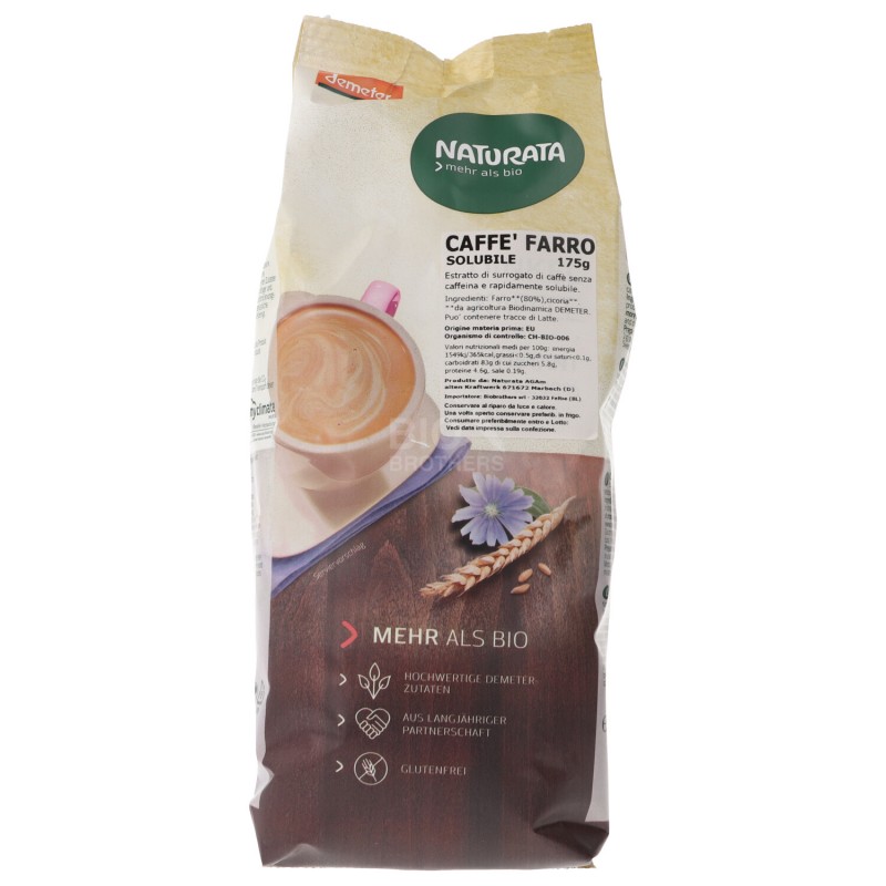 Farro solubile succedaneo del caffè