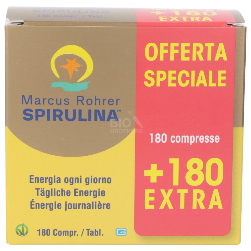 SPIRULINA MARCUS ROHER 180+180 CPR 54GR
