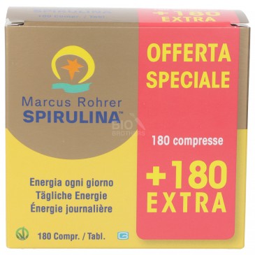 SPIRULINA MARCUS ROHER 180+180 CPR 54GR SPIRULINA MARCUS ROHER 180+180 CPR 54GR