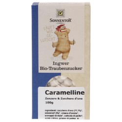 Caramelline bio allo zenzero