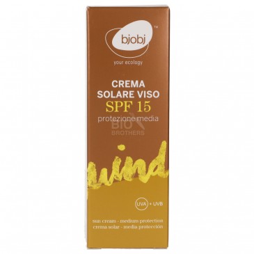 CREMA SOLARE VISO SPF 15 50ML BJOBJ