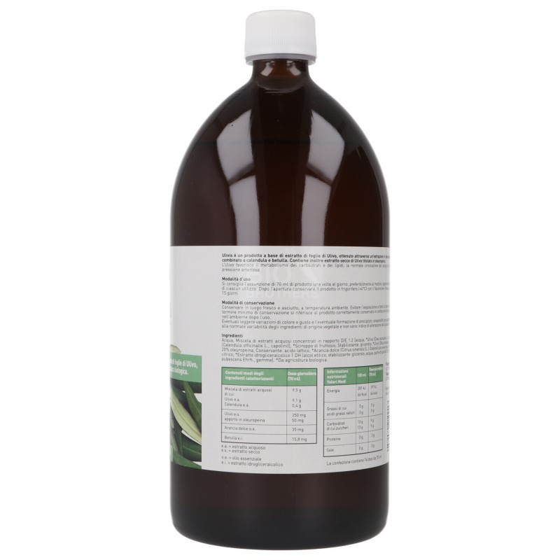 ESTRATTO FOGLIE ULIVO 1L ULIVIS