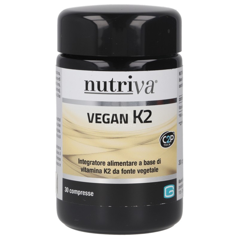 VEGAN K2 30CPR NUTRIVA