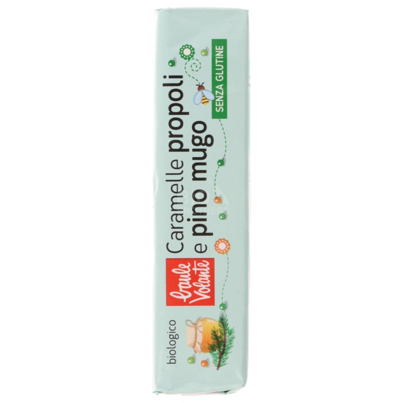 Caramelle biologiche con propoli e pino mugo