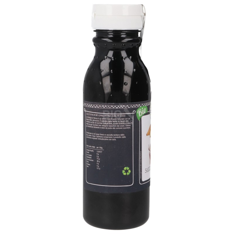 SCIROPPO DI YACON 250ML CIBOCRUDO