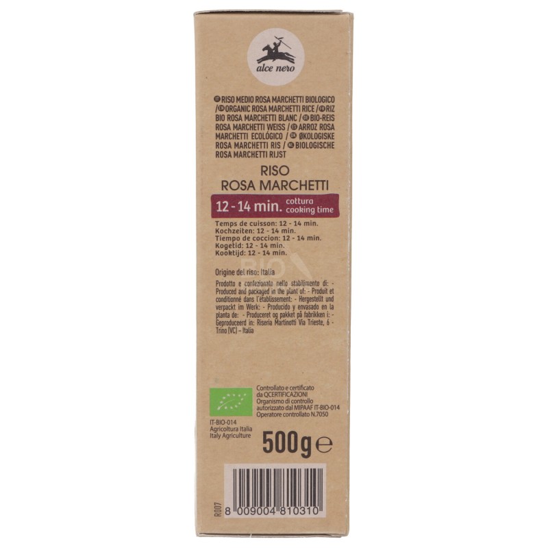 RISO ROSA MARCHETTI 500G ALCE NERO