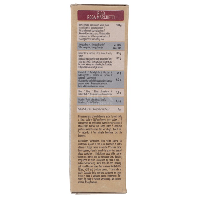 RISO ROSA MARCHETTI 500G ALCE NERO