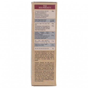 RISO ROSA MARCHETTI 500G ALCE NERO RISO ROSA MARCHETTI 500G ALCE NERO