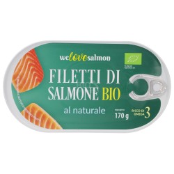 FILETTI SALMONE BIO NAT. 170GR