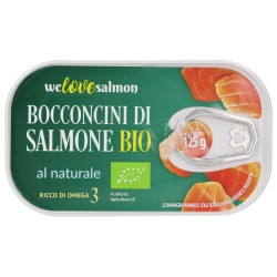 BOCCONCINI DI SALMONE BIO NAT. 125GR