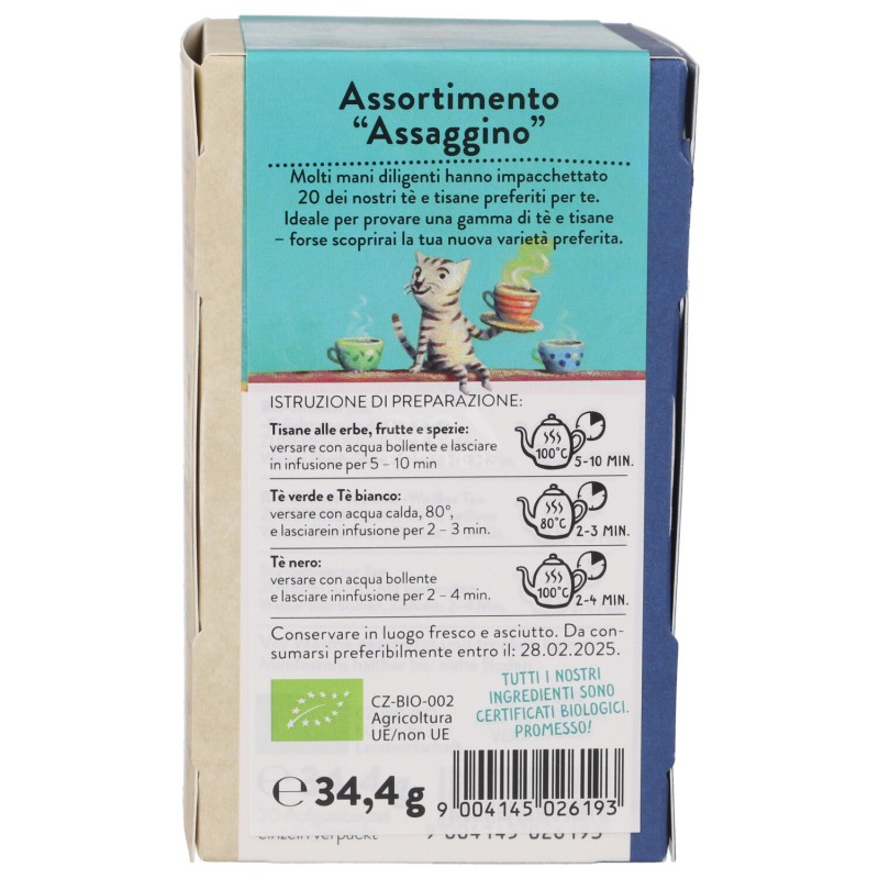 ASSAGGINO INFUSI ERBE 20FILTRI SNN