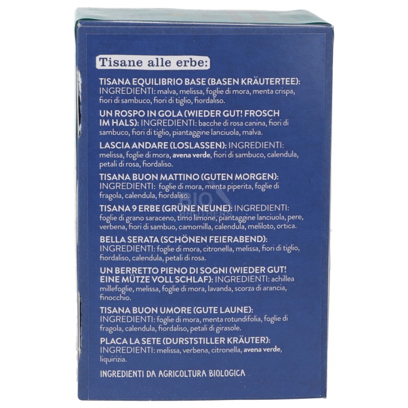 ASSAGGINO INFUSI ERBE 20FILTRI SNN